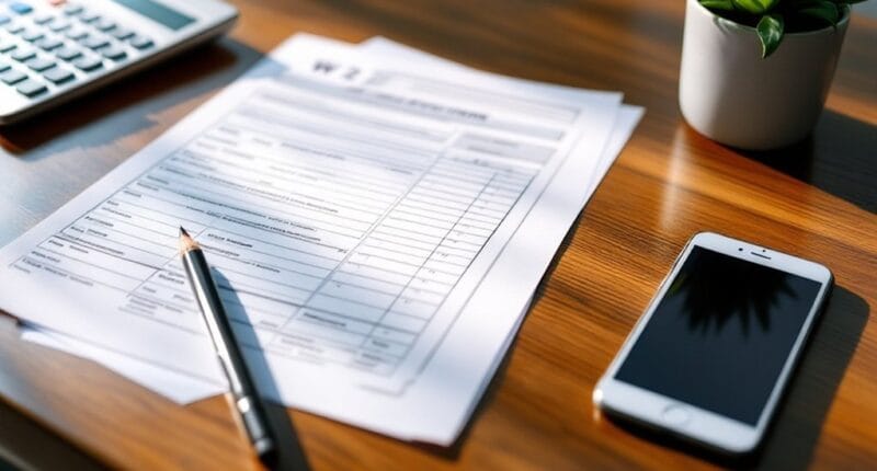 employee wage and tax document