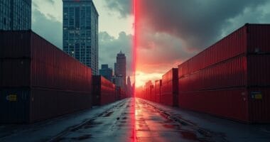 market chaos from tariffs