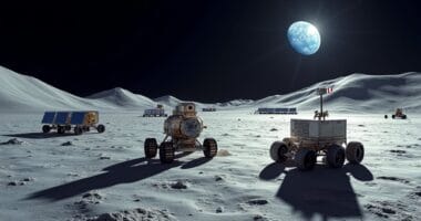 moon as deep space frontier