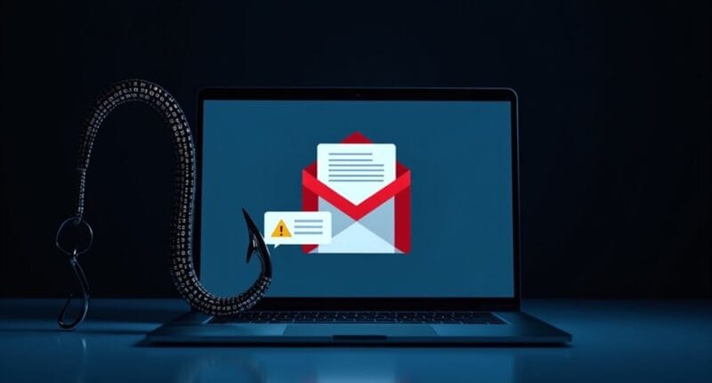 phishing scam email alert