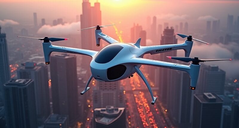 pilotless flying taxis emerging