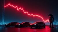 tesla valuation cuts amid panic