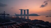 trade war impacts singapore s growth