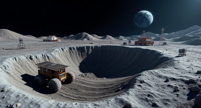 billionaires racing lunar economy