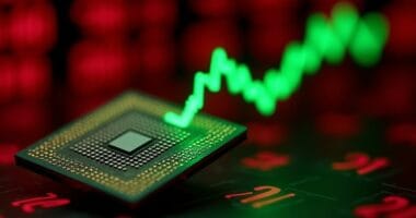 broadcom surges during slump