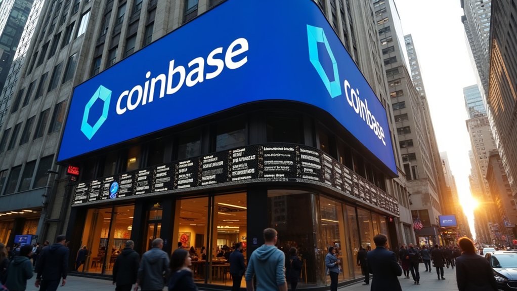 coinbase joins s p 500