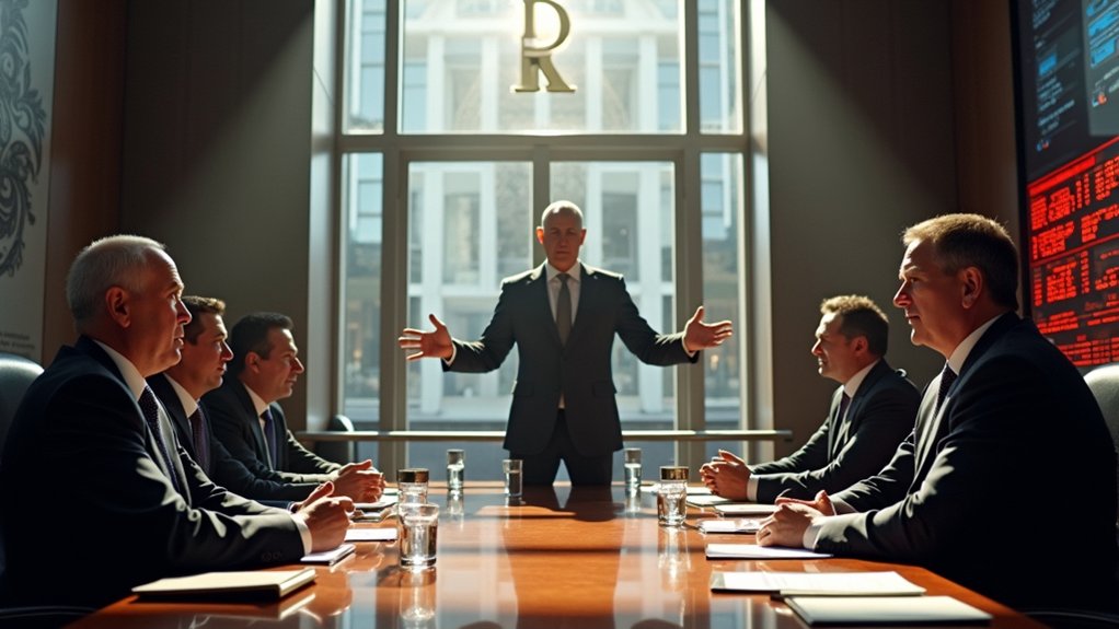 high rates economic turmoil