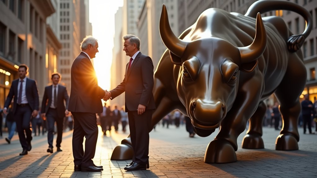 investors back tariff gamble