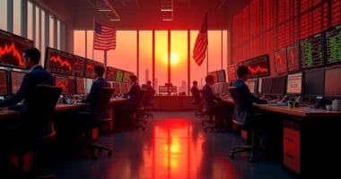 tariffs ignite wall street