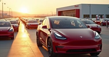 tesla flipped claimed robotaxis