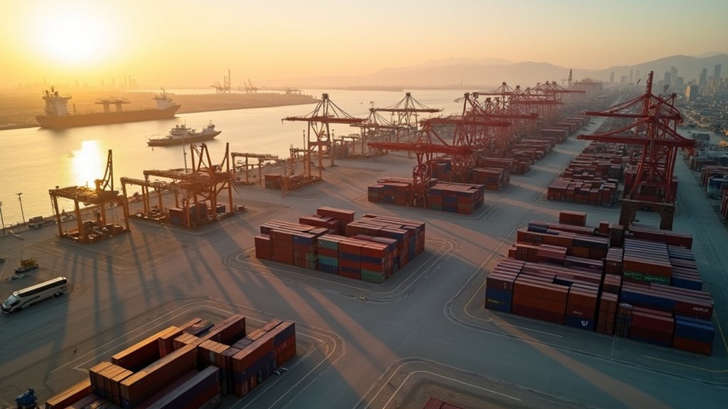 trade war devastates la port