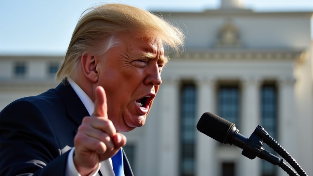 trump slams fed inaction