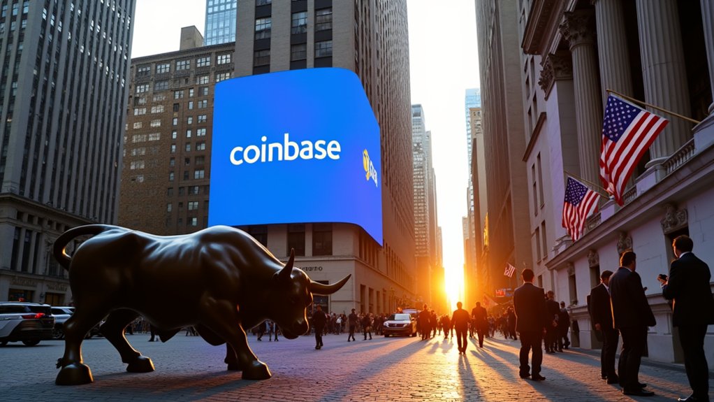 coinbase disrupts wall street norms