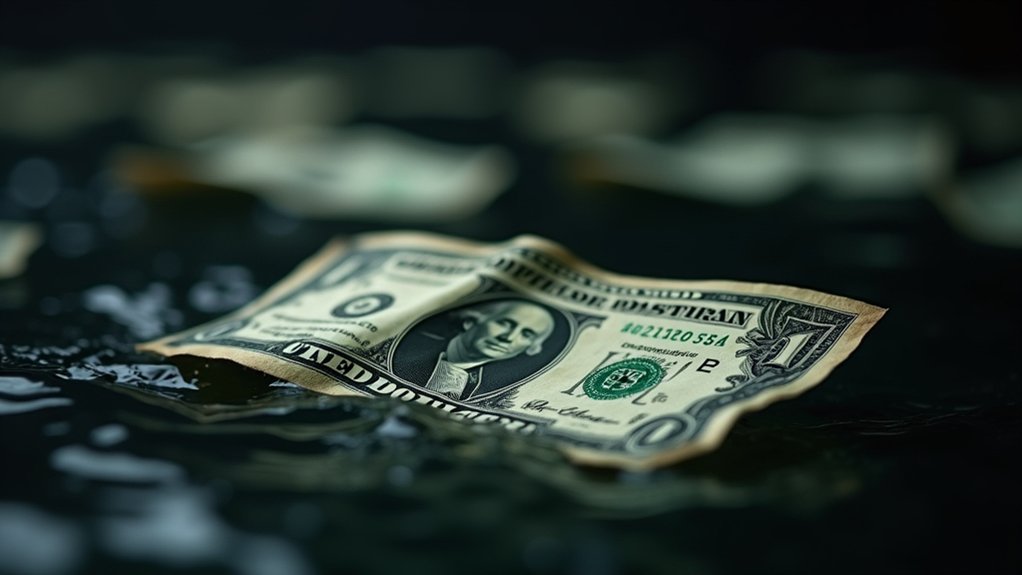 dollar weakens amid trade war
